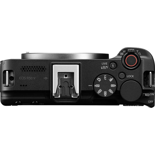 Canon EOS R50 V Mirrorless Digital Camera with 14-30mm Lens (Black)
