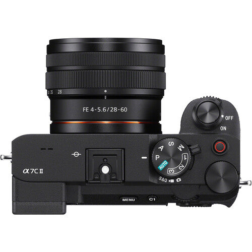 Sony Alpha a7C II Mirrorless Digital Camera with 28-60mm Lens (Black)